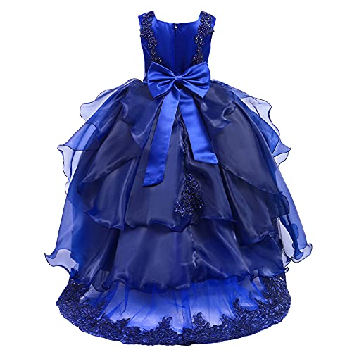 Flower Girl's Dress Princess Puffy Tulle Dresses Bridesmaid Wedding Communion Birthday Party Pageant Maxi Prom Gown for Kids