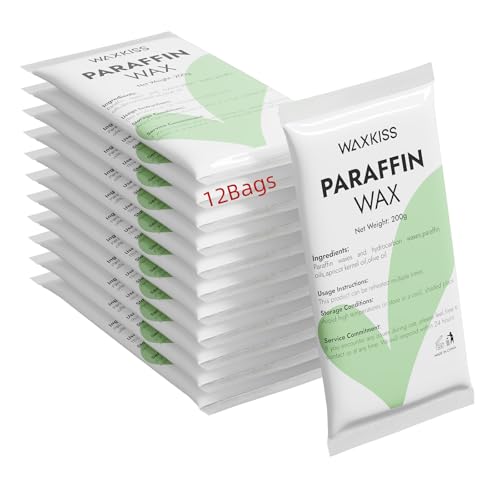 Paraffin Wax Refill Pack for Hand and Feet Hydration - Unscented, 12 Count