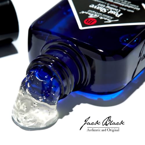 Jack Black Post Shave Cooling Gel 3.3 Fl Oz - Soothing Aftershave for Men, Razor Burn Relief, Natural Ingredients