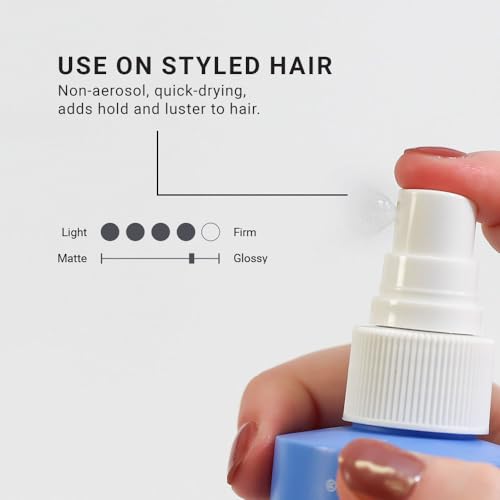 Firm Hold Hair Spray 8 Fl Oz - Strong Styling Hold for All Hair Types