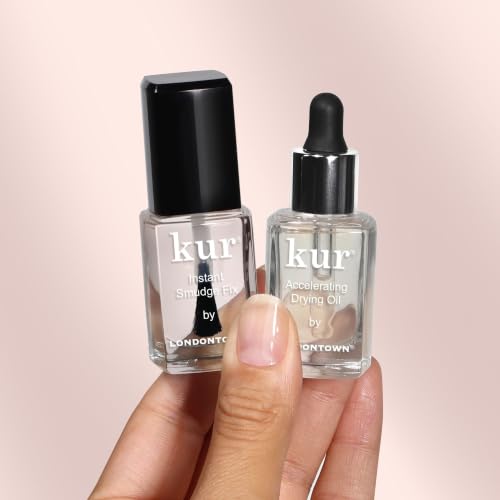 Nail Care Set with Smudge Fix and Drying Oil - Flawless Finish