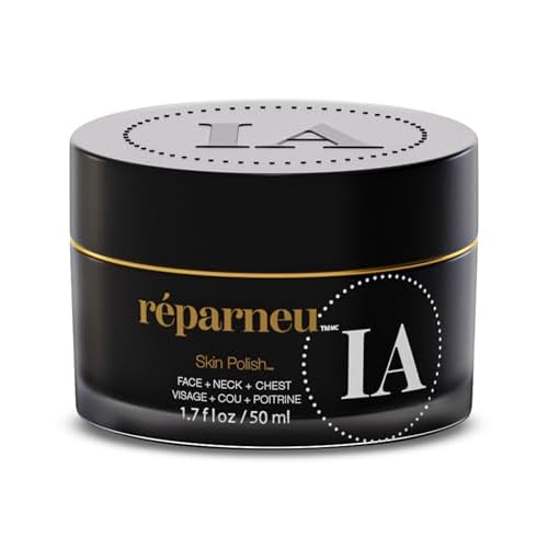 InfiniteAloe r?parneu Skin Polish, Face Neck and Chest Microdermabrasion Polish for Rejuvenated Facial Skin - 1.7oz