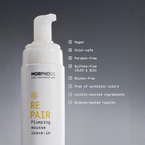 Volumizing Hair Mousse for Fine Hair - Repair & Nourish, 5.1 Fl Oz