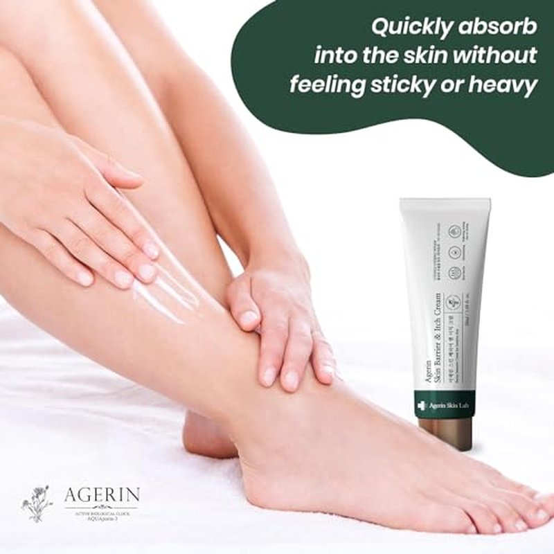 Anti-Itch Cream ? Skin Barrier and Itch Relief Cream for Sensitive and Dry Skin, Trouble Care, Calming, Hydrating, Purifying, Cruelty Free, Vegan