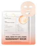 Skin Fit Collagen Nanoshot Face Mask - Hydrating Overnight Hydrogel Sheet with EGF & Elastin
