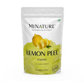 Lemon Peel (Citrus Limon) Powder by mi nature| 100% Pure and Natural | 227g,(8oz), (1/2 lb) | Vegan | Non-GMO | For Skin care | Used for Soap making | Stimulate hair growth