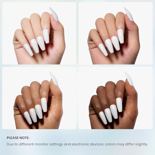 Beetles White Gel Nail Polish -1PC 15ml White Spring Colors Gel Polish Soak Off UV French Nails Art Manicure Salon DIY Design at Home
