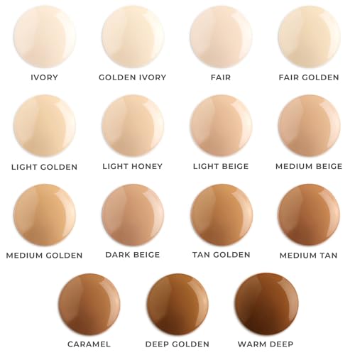 AmazingCosmetics Full Coverage Concealer Light Beige - Long Wear Skin-Correcting Makeup for Undereye & Blemishes
