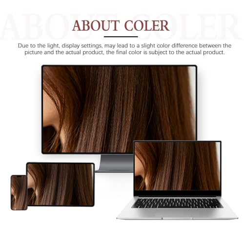 28-Inch Ombre Brown Lace Front Wig with Natural Hairline and 150% Density