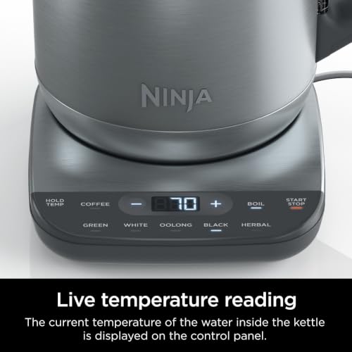 Ninja 7-Cup Precision Electric Kettle with Rapid Boil & Temperature Control