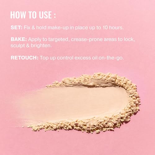 Velvet Blur Translucent Setting Loose Powder with Hydrating Hyaluronic Acid