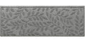 WaterHog Brittney Leaf Front Door Mat Runner 22"x60" Grey - All-Weather Indoor/Outdoor