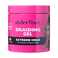 Red by Kiss Unscented Braiding Gel Max Hold & High Shine - 32 fl oz