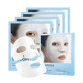 Hydrating Gel Face Mask with Ceramide Collagen & Hyaluronic Acid - Overnight & Day Use, Korean Pore Tightening Sleep Mask, Glass Skin Glow