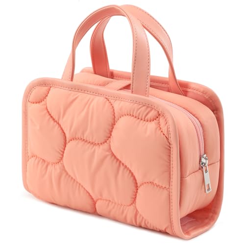 VanFn Cosmetic Bags, Travel Makeup Bag Toiletry Bag for Girls, Cosmetic Bag, Waterproof Zipper Pouches for Airline Travel, Toiletries, Bathroom & Organizing P.Travel Series