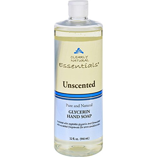 Clearly Natural Unscented Liquid Glycerine Hand Soap Refill 32 Oz Pack of 2