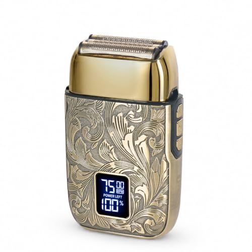 Electric Foil Shaver for Men - Face & Neck Grooming, Adjustable Speed