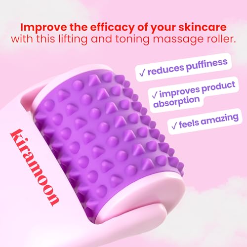 Facial Roller for Skincare Absorption & Anti-Aging - Collagen Boost, Puffiness Reduction