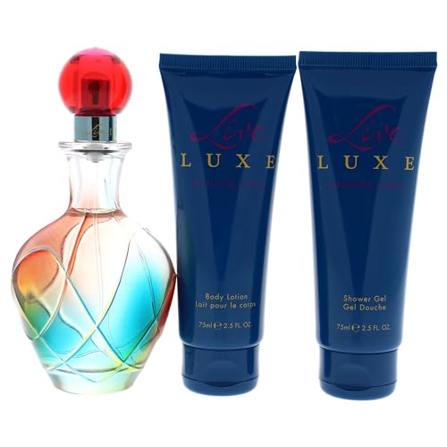 Jennifer Lopez Live Luxe Women's 3-Piece Fragrance Gift Set - EDP Spray, Shower Gel & Body Lotion
