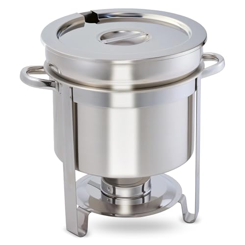 Stainless Steel Soup Warmer 11qt with Cover for Foodservice