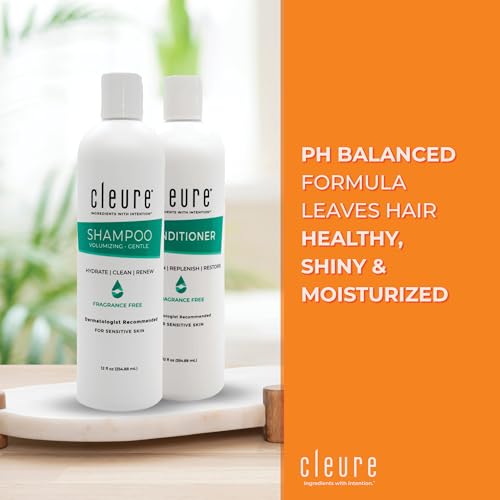 Sulfate-Free Volumizing Shampoo & Conditioner Set for Dry & Damaged Hair