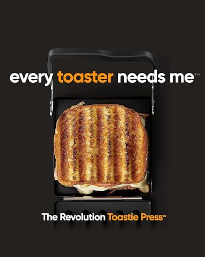 Toaster-Compatible Grill Press for Toasties & Paninis - Easy to Use & Clean