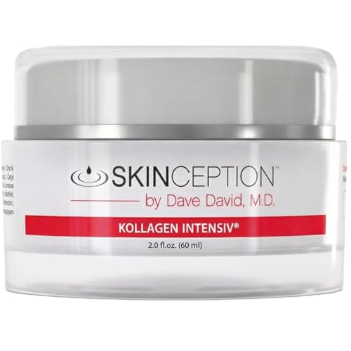Skinception Kollagen Intensiv Anti-Aging Cream – 2 fl oz (60 ml) – Reduces Wrinkles & Crow’s Feet