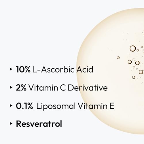 LAYERLAB Vitamin C Serum 10% Brightening Face Serum for Radiance & Skin Care