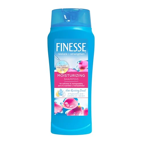 Finesse Moisturizing Shampoo for Dry Damaged Hair 13 Fl Oz Pack of 6