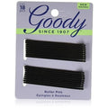 Goody Black Roller Pins, 3 inches 18 ea (Pack of 6)