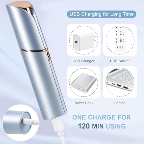 innobeaut Electric Facial Hair Removal for Women with 3 Replacement
