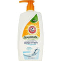 Arm & Hammer Essentials Ultra Replenishing Body Wash, Clear Water, 32 Ounce
