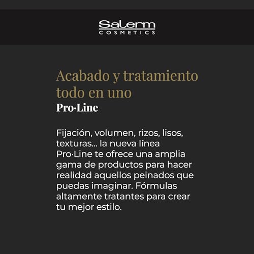 SALERM - Hair Wax - Pro Line Matt Clay 02-125 ml - for Medium and Long Hair - Medium and Flexible Hold - Long-Lasting - Matte Finish - Hair Texturizer - Nourishes and Hydrates