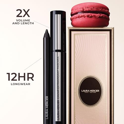 Laura Mercier Caviar Tightline Eyeliner: Long Lasting Color, Crease-proof, Waterproof, Gel-like Hydrating Formula, Perfect for Tightline, Lash Line + Waterline