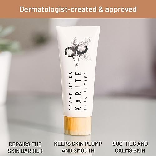 Karit? Nourishing Hand Cream & Lip Balm Travel Collection - Shea Butter, Organic Jojoba & Rosehip Oil Blend - Bliss for Dry Lips & Hands - Intense Hydration, Cruelty-Free, Hypoallergenic Vegan Lip & H