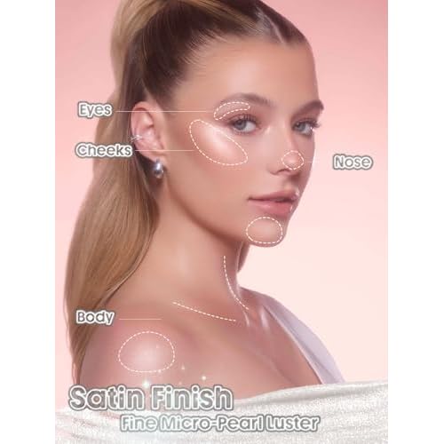 SHEGLAM Buttery Bling Highlighter stickCream Milk Makeup for Face-Rose Rush