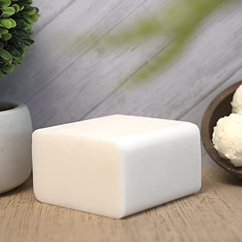 ClearLee Shea Butter Melt and Pour Soap Base Cosmetic Grade Natural Bar 2lb