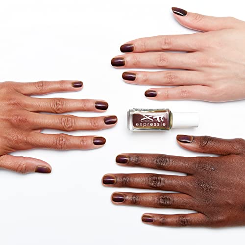 essie Expressie FX Filter Quick-Dry Vegan Nail Polish, Chrome Top Coat, Oil Slick, 0.33 fl oz