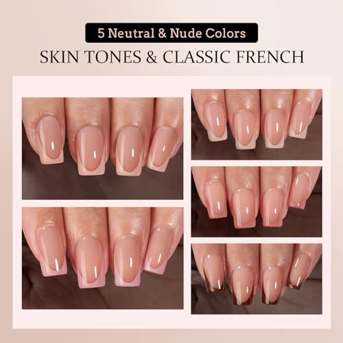 btartboxnails XCOATTIPS Square Nails with French Protection Duo Set