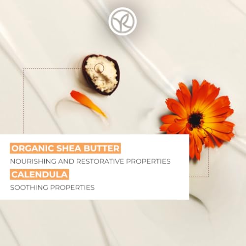 Yves Rocher Shea Butter Body Cream for Dry Skin - Nourishing Moisturizer, 8.4 FL OZ