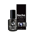 Seche Ultra-V UV Gel Top Coat Nail Polish - Clear Topcoat Gel Nail Polish, Quick-Dry & Long-Wearing Soak Off Lamp, Salon & At-Home Use, 0.5 fl oz