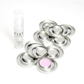 Refill Kit with Magnetic Pans & Powder Binder Spray for Makeup - Binder + Round Makeup Pans