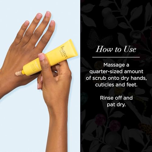 butter LONDON Hand & Foot Skin Care Collection ? Exfoliating & Moisturizing Treatments for Dry, Rough Skin ? Cruelty-Free