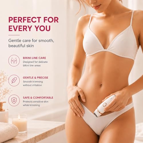 7-in-1 Women’s Electric Body Hair Trimmer Waterproof USB Rechargeable