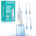 Water Dental Flosser C51 - ADA Accepted, 3 Modes 6 Pressure Settings, Arctic White
