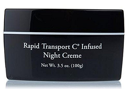 Signature Club A Rapid Transport C Infused Night Creme 3.5oz Jumbo Size - Anti-Aging Skin Care for Over 40