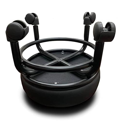 A&A Rolling/Scoot Stool | Comfortable | Heavy-Duty/Sturdy | 360 Degree Rotating | Low to Ground Acubest (1)