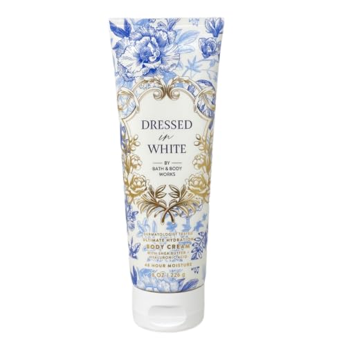 Dressed In White Hydrating Body Cream Set - 8 Oz Pack of 2