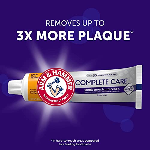 Anticavity Fluoride Toothpaste with Fresh Mint - 6 oz, Pack of 12