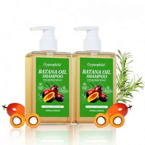 2 PACK Batana Oil Shampoo for hair growth, Rosemary Shampoo,Nourishing & Rejuvenating for Softness & Volume, Suitable for Men & Women, Reduces Hair Loss (20.28.14 fl oz)